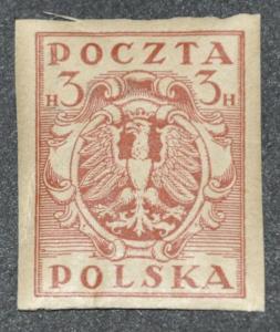 DYNAMITE Stamps: Poland Scott #109  MINT hr