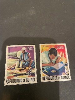 Guinea sc C71,C72 MNH