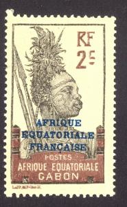 French Equatorial Africa 2 MHH