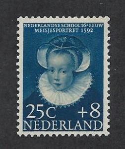 NETHERLANDS SC# B305 FVF/MNH 1956