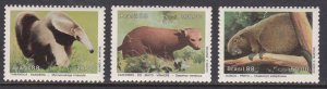 Brazil, Fauna, Animals MNH / 1988