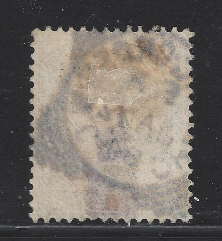 1880-81 Britain Scott# 80 - Nice 1884 Date Cancel - Solid - Cat= $100 (BY14)