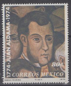 ZAYIX - Mexico 1086 MNH Juan Aldama Artist Diego Rivera   071422S160