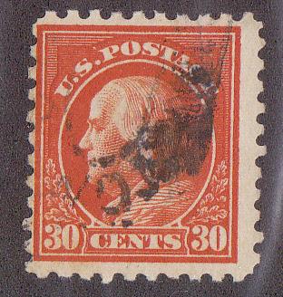 U.S. # 439, used Perf 10