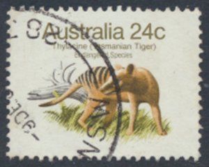 Australia  SG 788c Sc# 788A  Used Tasmanian Tiger see details & scans