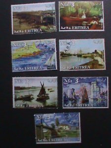 ​ERITREA- WORLD FAMOUS PAINTING JUMBO LARGE CTO STAMPS-HARD TO FIND-VERY FINE