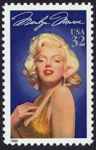 US 1995 , Marilyn Monroe MNH Single # 2967