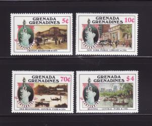 Grenada Grenadines 727-730 Set MNH Statue of Liberty