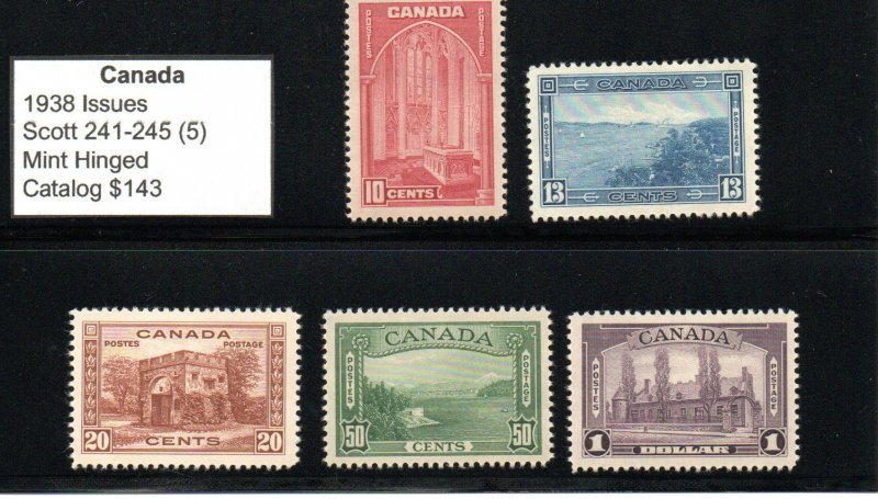 1938 Issues