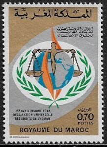 Morocco #312 MNH Stamp - Human Rights