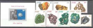 Zaire 1102-10 MNH Minerals SCV30