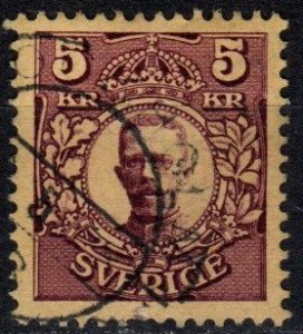 Sweden #73 F-VF Used Inverted Watermark  (X5384)