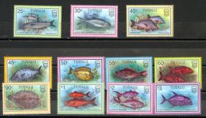 Tuvalu Scott 729-40 Mint NH (Catalog Value $16.00)