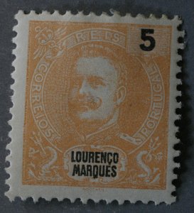 Portuguese Lourenco Marques #31 Unused VF OG Hinge Remnant Good Color Gum Good