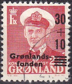 Greenland #B2  F-VF Used CV $4.75 (Z8892)