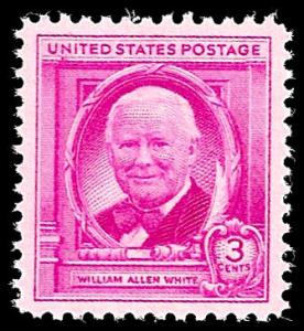 # 960 MINT NEVER HINGED WILLIAM ALLEN WHITE TEMP