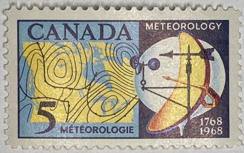 CANADA 1968 #479 Meteorology - MNH