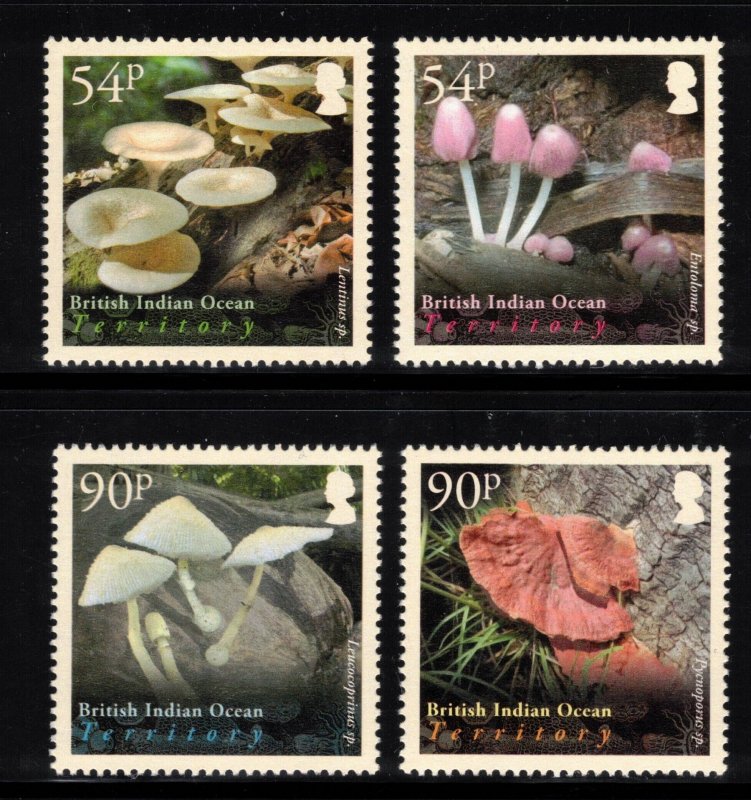 BIOT 2009 Fungi; Scott 395-98, SG 427-30; MNH