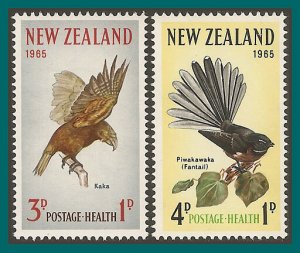 New Zealand 1965 Health, Birds, MNH  #B69-B70,SG831-SG832
