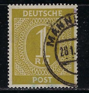 Germany AM Post Scott # 556, used