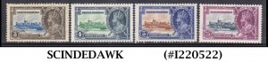 BRITISH HONDURAS - 1935 KGV SILVER JUBILEE - 4V - MH SCOTT#108-111