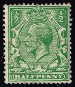 Great Britain #187 King George V; Used (1.10)