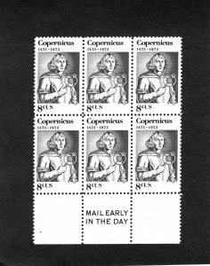 1488 Copernicus, MNH Bottom Mail Early blk/6