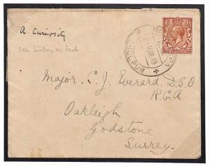 O123a 1919 GB Surrey Godstone India Dholpur {samwells-covers}