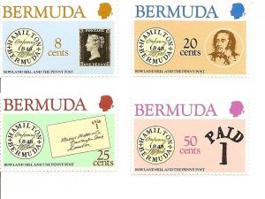 Bermuda 389-392 MNH