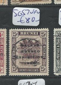 BRUNEI (PP1701B) 25C MBE  SG 57  VFU