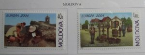 2004 Moldova Europe CEPT Holidays MNH** Ful Set A19P5F262-