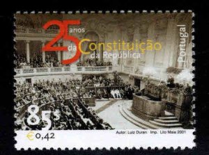 Portugal Scott 2420 constitution stamp 2001