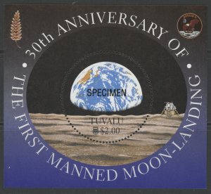 Tuvalu 804 SPECIMEN ** mint NH Earth Moon Space (2210 413)