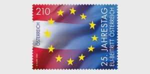 2020 Austria Joining the European Union  (Scott 2837) MNH