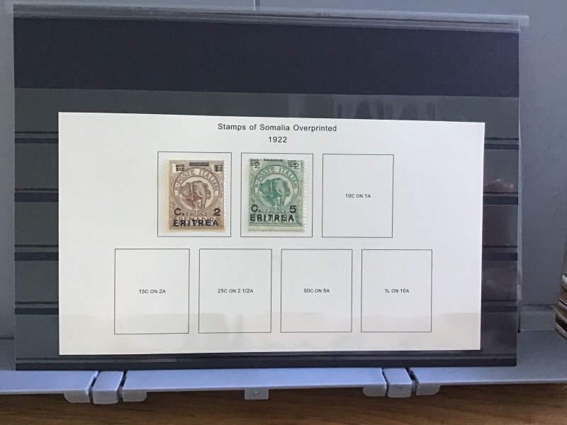 Italian Eritrea 1922  mounted mint  stamps R30144