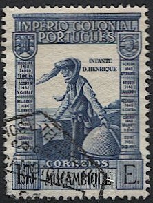 Mozambique Portuguese Colonies 1938 Sc 283  1.75e Used  VF