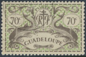 Guadeloupe    SC# 173   Used   Dolphins see details & scans