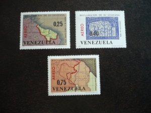 Stamps - Venezuela - Scott# C905-C907 - Mint Hinged Set of 3 Stamps
