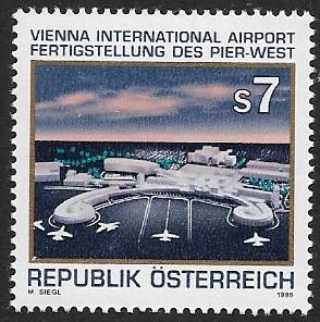 Austria - # 1697 - Vienna Airport  - MNH