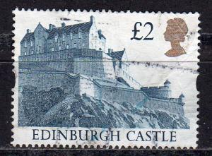 Great Britain 1232 - Used - Edinburgh Castle (cv $2.00) (2)