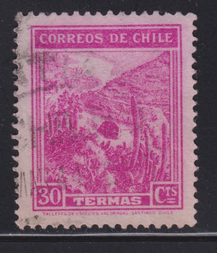 Chile 220 Mineral Spas 1943