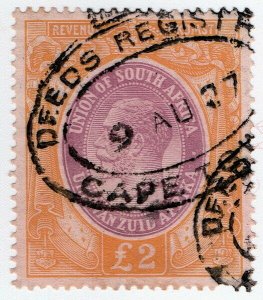 (I.B) South Africa Revenue : Duty Stamp £2