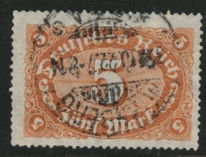 Germany Scott 153 used 1921 stamp