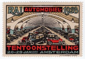 (I.B) Netherlands Cinderella : RAI Car Show (Amsterdam 1928)