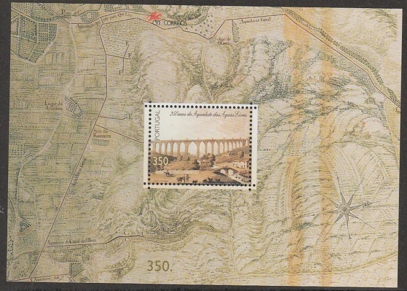 PORTUGAL #2209 MINT NEVER HINGED SOUVENIR SHEET