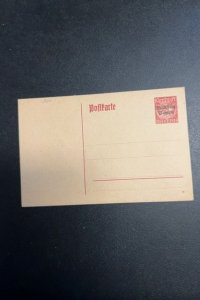 Germany Bavaria P104 unposted postal card lot #64