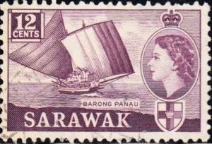 Malaysia - Sarawak #203 Used
