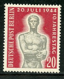 Berlin # 9N107, Mint Hinge. CV $ 4.00