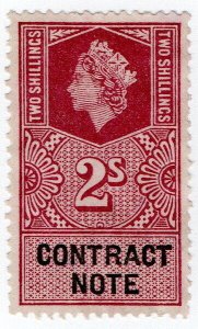 (I.B) Elizabeth II Revenue : Contract Note 2/-