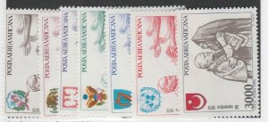 VATICAN CITY #C66-72 MINT NEVER HINGED COMPLETE